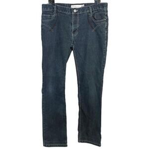 KOUTONS Men's SLIM FIT‎ Straight Leg Blue Denim Jeans Size 92 cm - W36